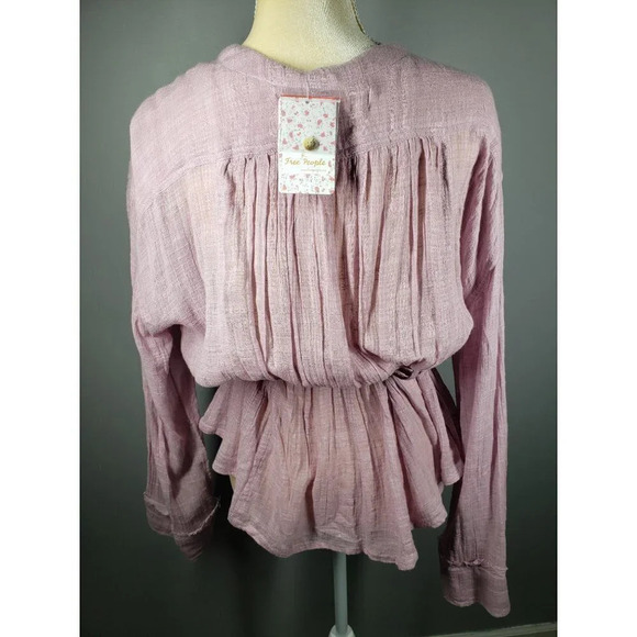 Free People Safari Wrap Top Women's Size M. - Picture 2 of 8